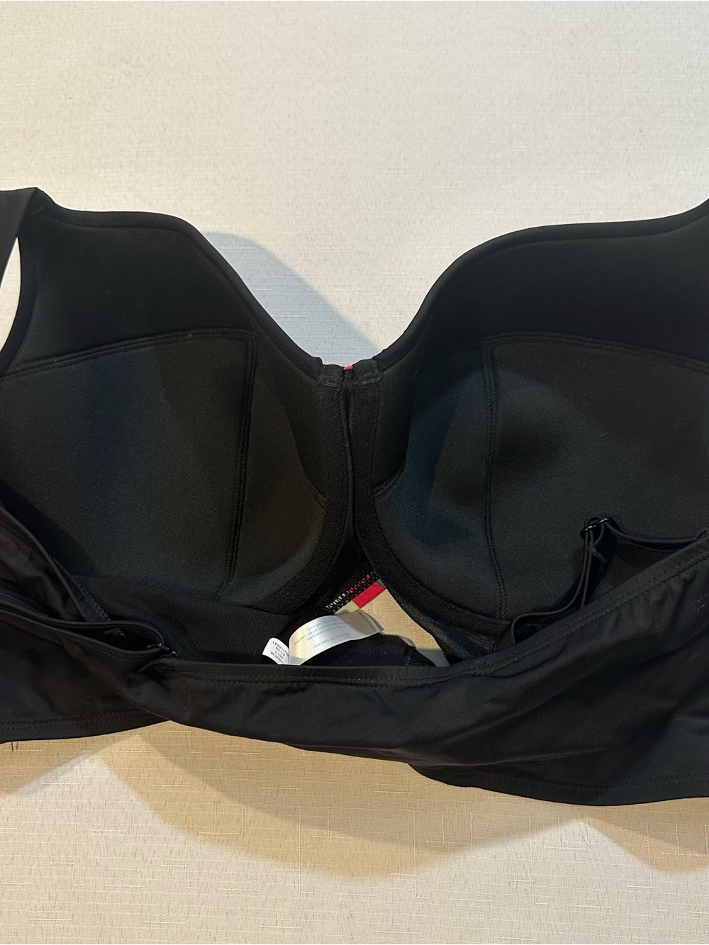 Swim By Cacique 42F Longline Underwire Bikini Top Stripe - Picture 8 of 13